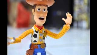 Железный человек против истории игрушек и роботов Stop motion