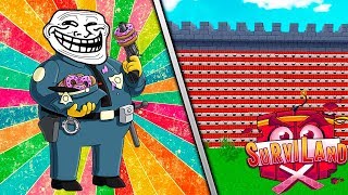 LOS POLICIAS TROLL ME EXPLOTAN MI CASA ANTI TROLL | SURVILAND X MINECRAFT SERIE TROLL TITOSINTHO