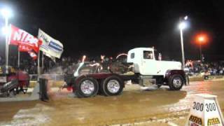 Lorain County Fair tractor, truck and semi pull 2010