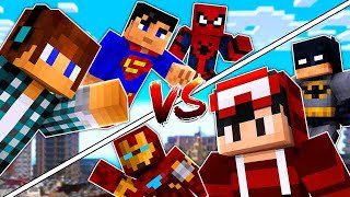 BATALHA DE SUPER PODERES !! Authentic Vs Minguado - Minecraft