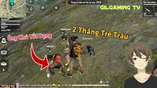 [Free Fire] Giả Trẻ Trâu Cùng Thằng Em Mất Dậy Cà Khịa Đúng Ông Chú Tốt Bụng Nhất Quả Đất Cực Lầy.