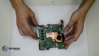 ASUS X102ba - Disassembly and cleaning