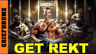 Get Rekt Mother F**kers! - Rainbow Six Siege Gameplay