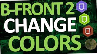 Star Wars Battlefront 2 - How to change Color of HUD & Crosshair (Blindness}