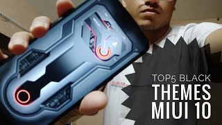Top 5 Black Themes for MIUI 10 | Dark Themes for Redmi Note 7 | #Newview