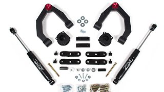 Zone Offroad T6N  Adventure Series 3.5" UCA Suspension System | 2007-16 Toyota Tundra 2WD & 4WD