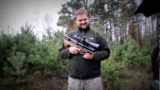 Обзор Украинской винтовки ПЦП 4.5 Раптор 3 короткий вариант \ 4.5 PCP bullpup Raptor 3 short version