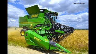 E.T.A DENIS KUCHLY | Moisson 2018 | Monster machine !! New John Deere combine harvester S780i