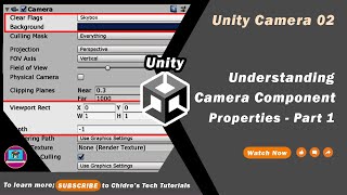 Unity Camera Essentials - 02 - Clear Flags, BG, Depth & Viewport Rect