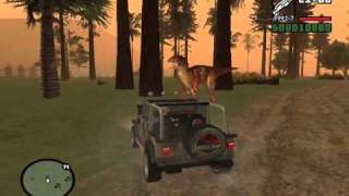 Jurassic Park GTA San Andreas Mod