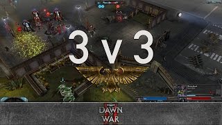Dawn of War 2 - 3v3 | Aloe + Ximenz + Ragin'Maru [vs] Sheitan + PseudorandomGenerator + Cyris