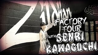 Zildjian Factory Tour with Senri Kawaguchi
