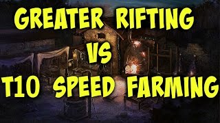 Greater Rifting vs Torment 10 "Solo Legendary Farming" Diablo 3