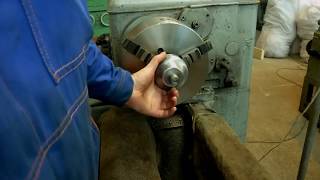 Как сделать ВЫПУКЛОВОГНУТЫЕ радиус. Токарим пуансон для вытяжки металла