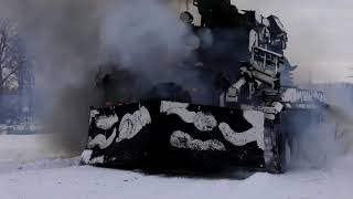Учения подразделений гвардейской танковой армии ЗВО в Подмосковье
