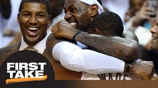 Could LeBron James rejoin Dwyane Wade on Heat? | First Take | ESPN