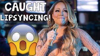 MARIAH CAREY CAUGHT LIPSYNCING ON NEW YEARS 2017! - EPIC FAIL!!