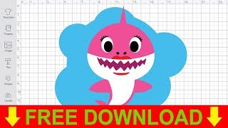 Mommy Shark SVG Cutting Files for Cricut Silhouette Baby Shark Svg Free