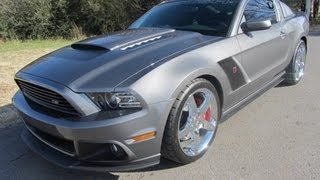 TEST DRIVE 2013 ROUSH RS3 FORD MUSTANG EXECUTIVE DEMO AUTOMATIC SIGNED BY JACK ROUSH