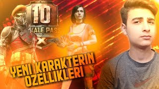 10 SEZON ROYALE PASS ÖDÜLLERİ YENİ M416 VE SARA KARAKTERİ - PUBG Mobile 15.5 Güncellemesi