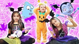 ? HALLOWEEN cu ? Muzică și Dans? la ? VAMPIRINA ? Party de ? ACASA