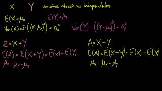 Variância das diferenças das variáveis aleatórias