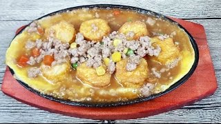 Hot Plate Tofu (铁板豆腐)