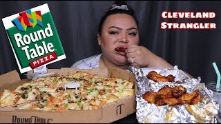 WINGS & PIZZA MUKBANG | TRUE CRIME