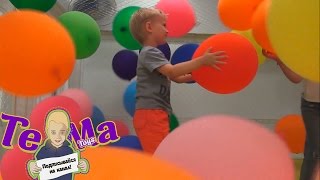 ★ Челлендж приключение на Горке и батуте - Playground fun place Развлекательный центр для детей