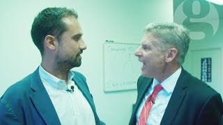 Gary Johnson loses his cool when pressed on his disputed tax policy | US Elections 2016