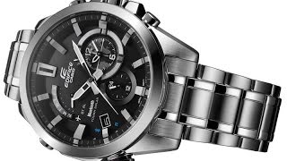 Casio EQB-510D-1A видео обзор настройка и сопряжение с телефоном