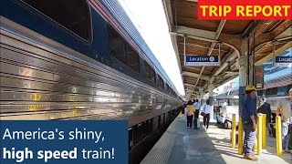 Amtrak's HIGH SPEED Northeast Regional in Coach