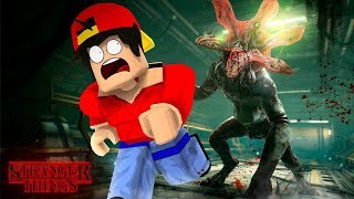 ROBLOX - THE STRANGERS THINGS MONSTER IS ON THE LOSE!!!