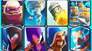 SUPER HEAVY 5.6 ELIXIR DECK! CLASH ROYALE triple elixir deck!