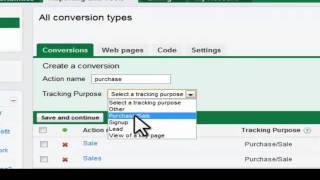 Track ROI with Conversion Tracking