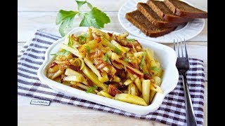 Жареная картошка на сале