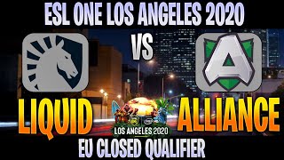 Liquid vs Alliance Game 2 | Bo2 | Group SEA Closed Qualifier ESL ONE LOS ANGELES | DOTA 2 LIVE