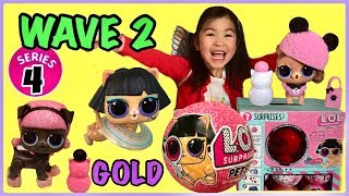 LOL Surprise SERIES 4 WAVE 2 PETS Unboxing | GOLD Found | Madame Pup Ancient Meow | Special Surprise