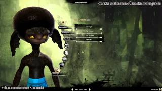 ➪ Guild Wars 2 - Character Creation Asura Male   Necromancer Tiny 'Afro' Mcfarlon