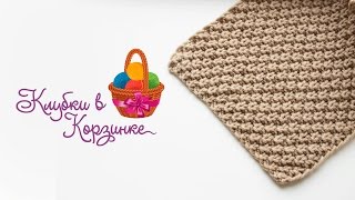 Шарф спицами - принцип вязания #KVK
