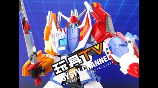 「爆玩具」Pose Plus Metal 銀河烈風 Galactic Gale Baxingar TOYSTV Unbox