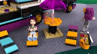 Lego Friends | 41106 | Pop Star Tour Bus | 3D Review