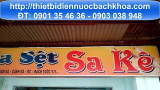 Lắp đặt hệ thống phun sương làm mát quán bia SaKe ở Đông Hưng Thuận, Quận 12