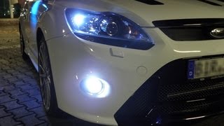 2012 Ford Focus Mk3 Xenon Fog Lamps Driving Lights Kit Installation Directions Video