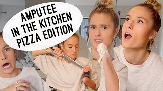 Amputee Tries To Cook Pizza From Scratch *Hilarious*