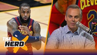 Colin on LeBron 'owning these baby dinosaurs' and Philly reaching 40 wins | THE HERD