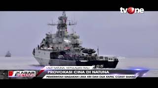 Amankan Laut Natuna, Pemerintah Siagakan Lima Kapal Perang dan Dua Kapal Cosat Guard