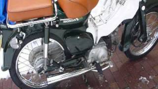 スーパーカブ　マフラーをカスタム　Ｃ９０