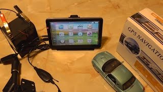 7" Car GPS with Wireless Reversing Camera
