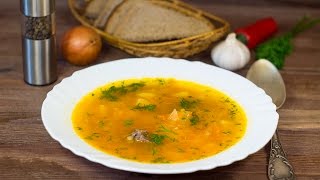 Щи из квашеной капусты с говядиной